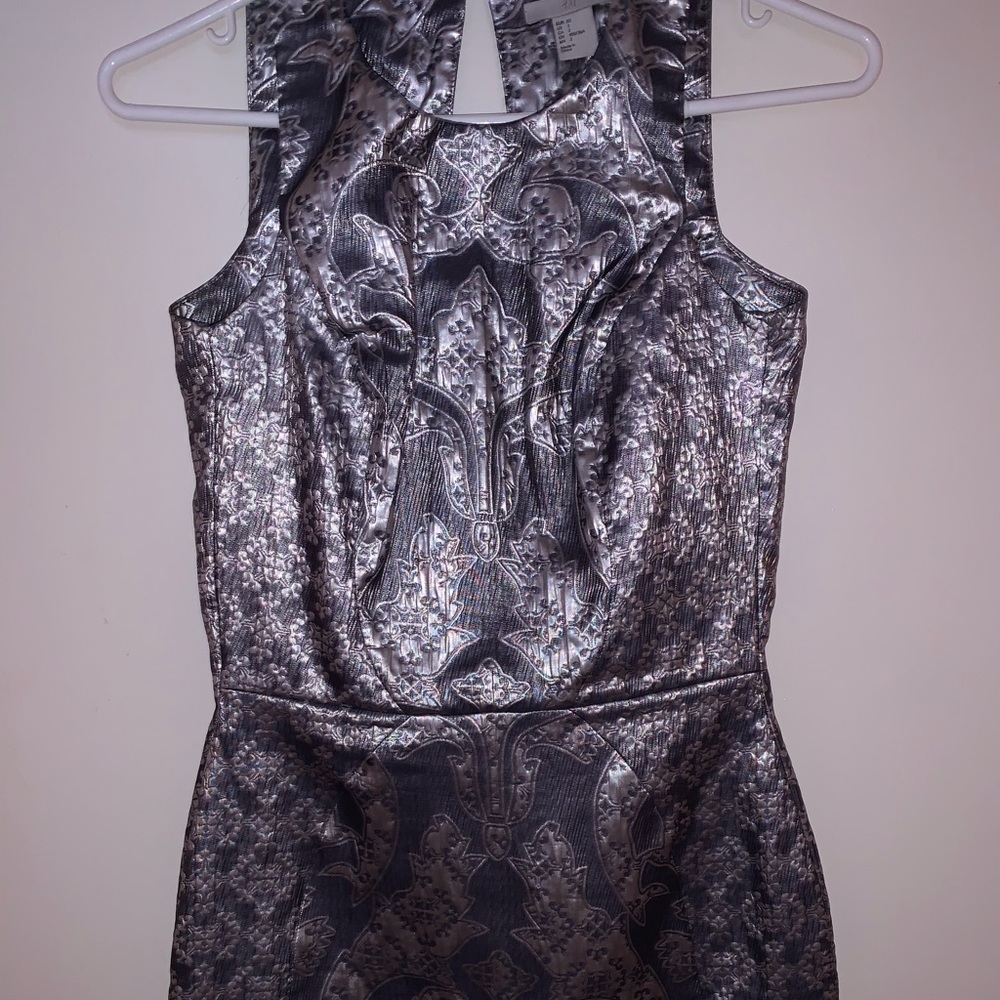 Metallic dress